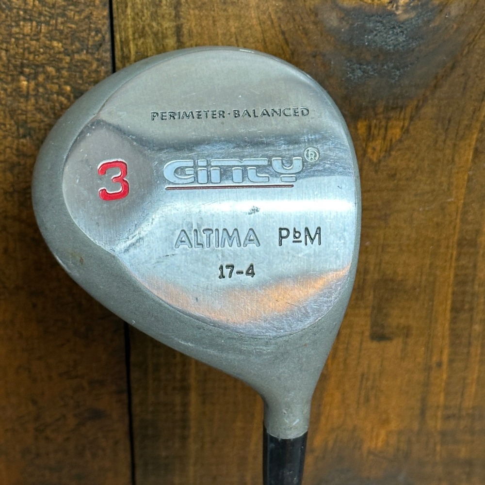 Ginty Altima PBM 3 Wood Golf Club Bob Mann HMG 260+ Shaft Lamkin Grip‎